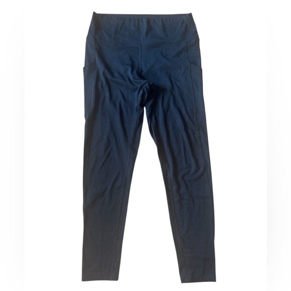 Aerie Black Chill Play Move Leggings w Pockets - Picture 1 of 7